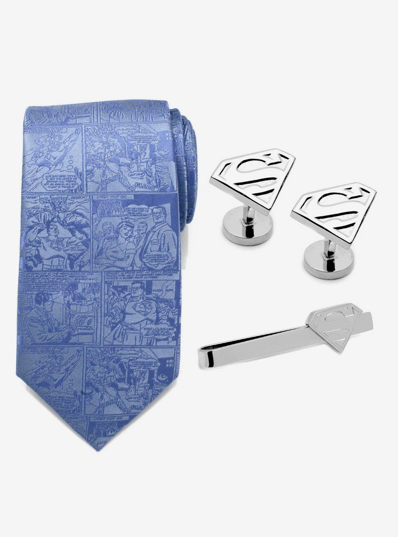 DC Comics Superman Necktie Set, , hi-res