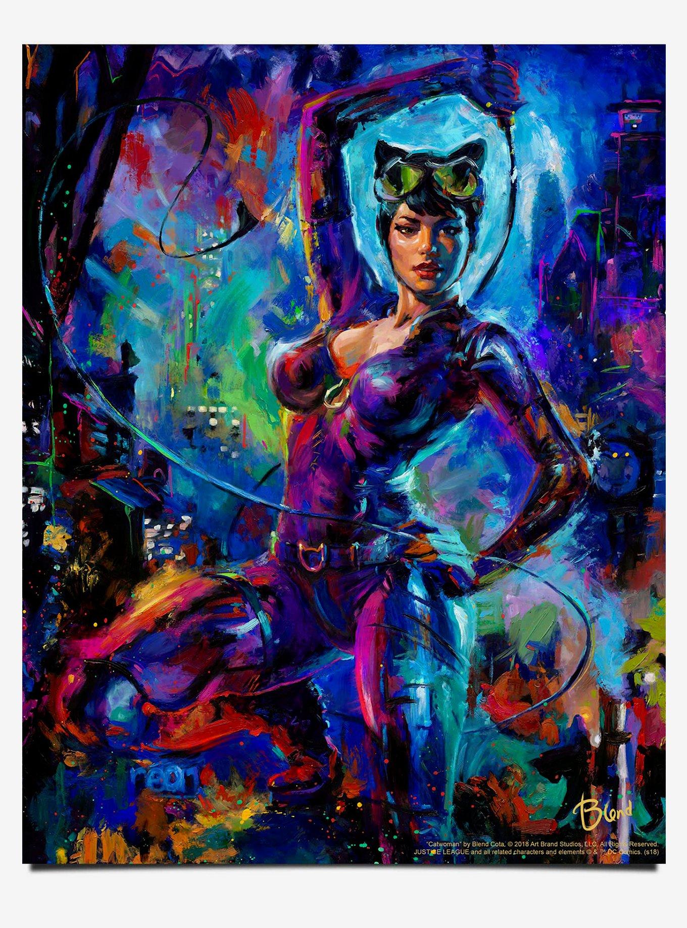 DC Comics Catwoman 14" x 11" Art Print 