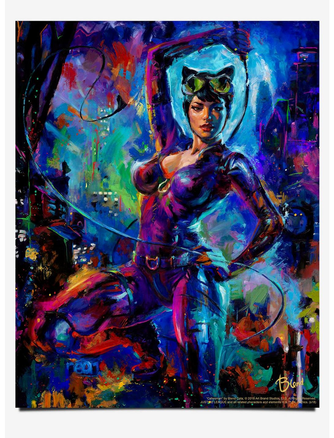 DC Comics Catwoman 14" x 11" Art Print , , hi-res