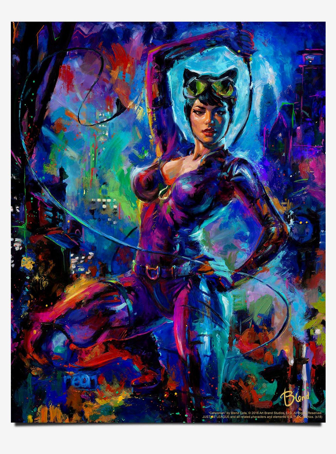 DC Comics Catwoman 14" x 11" Art Print , , hi-res