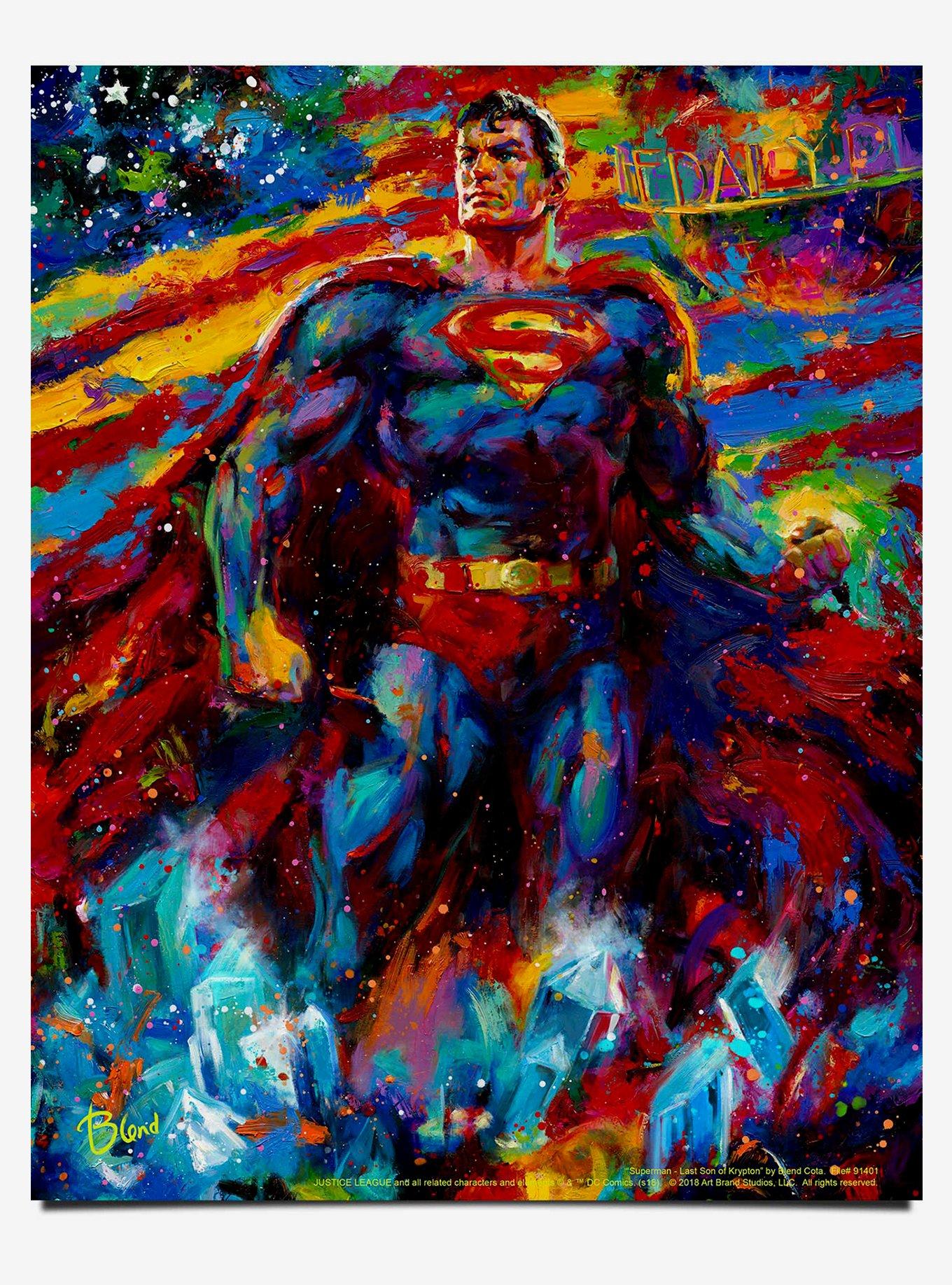 DC Comics Superman Last Son of Krypton 14" x 11" Art Print, , hi-res