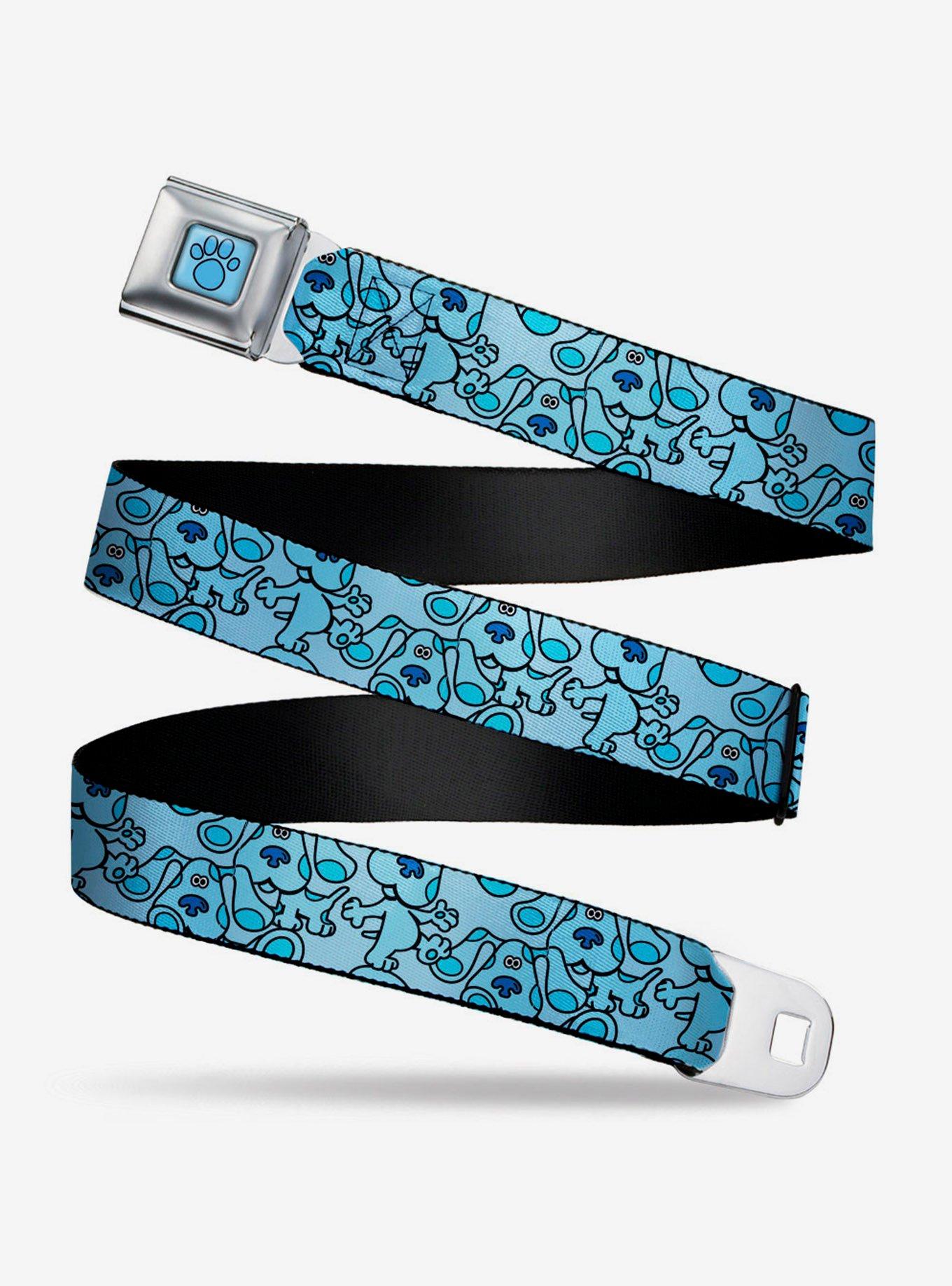 Blue'S Clues Blue Poses Scattered Youth Seatbelt Belt, , hi-res