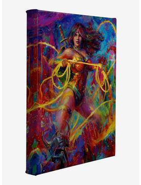 Plus Size DC Comics Wonder Woman Themyscira's Champion 14" x 11" Gallery Wrapped Canvas , , hi-res