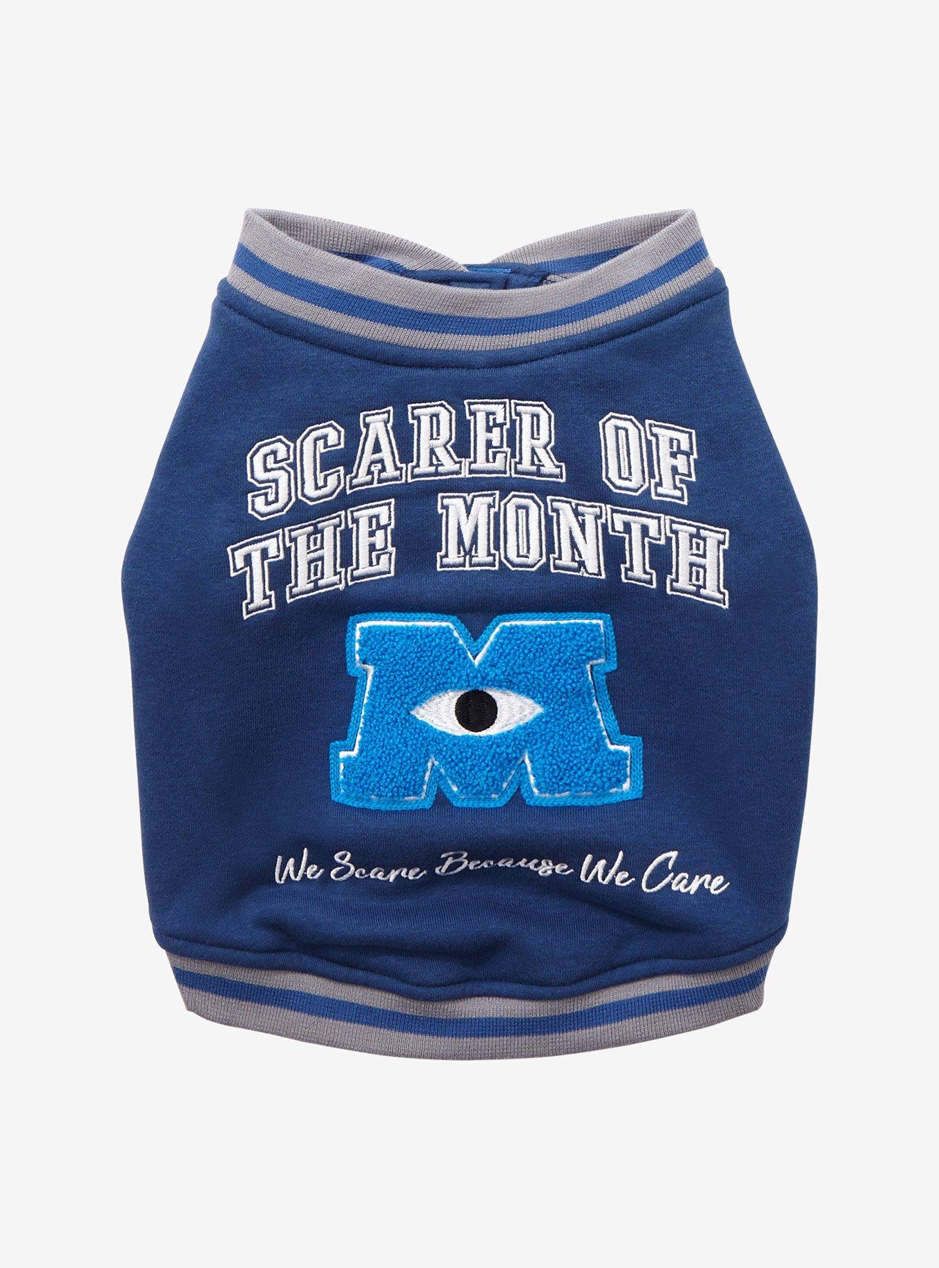 Disney Pixar Monsters, Inc. Scarer Of The Month Pet Jacket - BoxLunch Exclusive, MULTI, hi-res