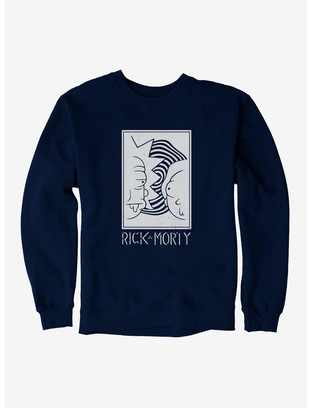 Rick And Morty Hypnosis Sweatshirt, , hi-res