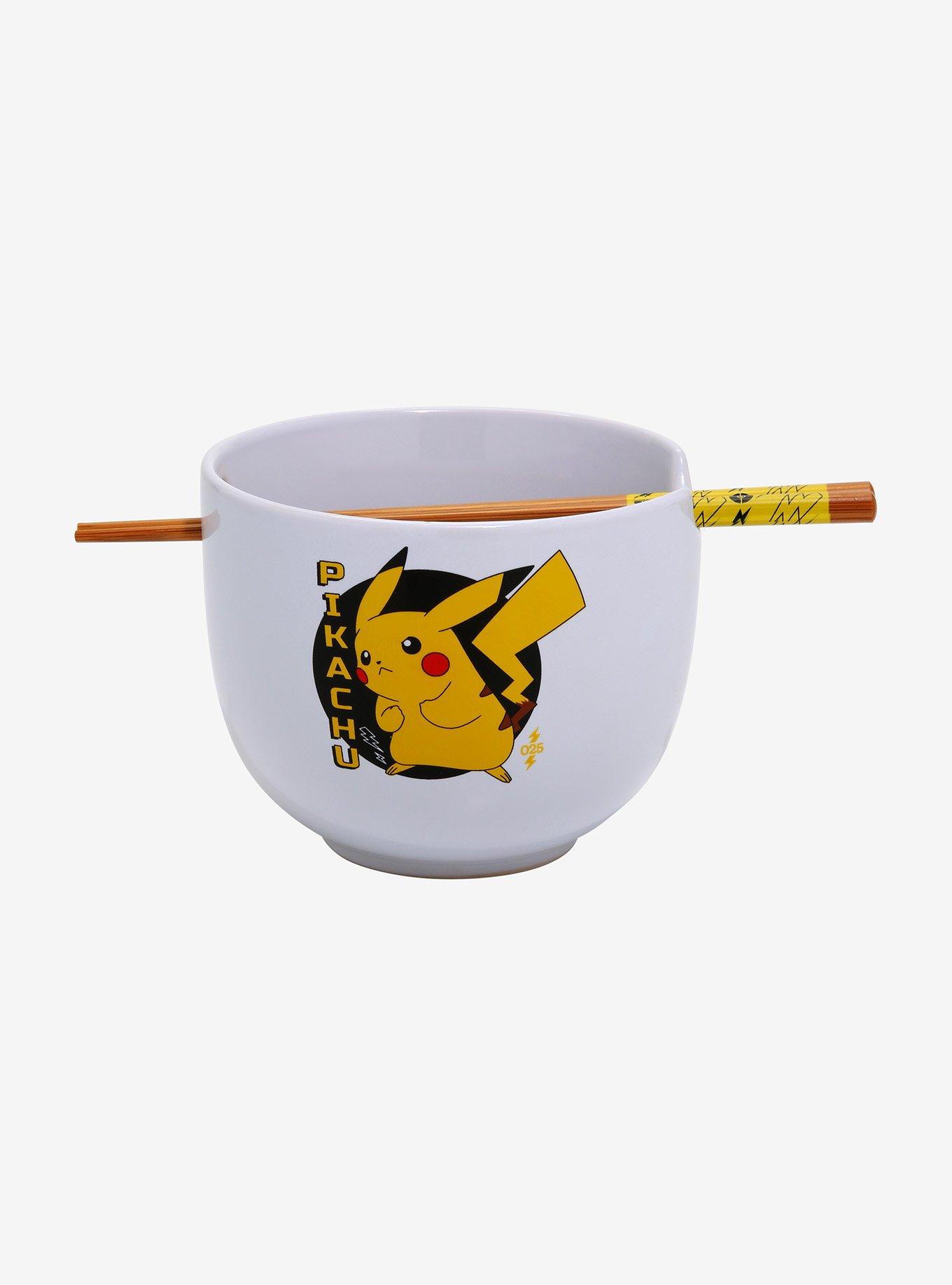 Pok&eacute;mon Pikachu Ramen Bowl with Chopsticks - BoxLunch Exclusive, , hi-res