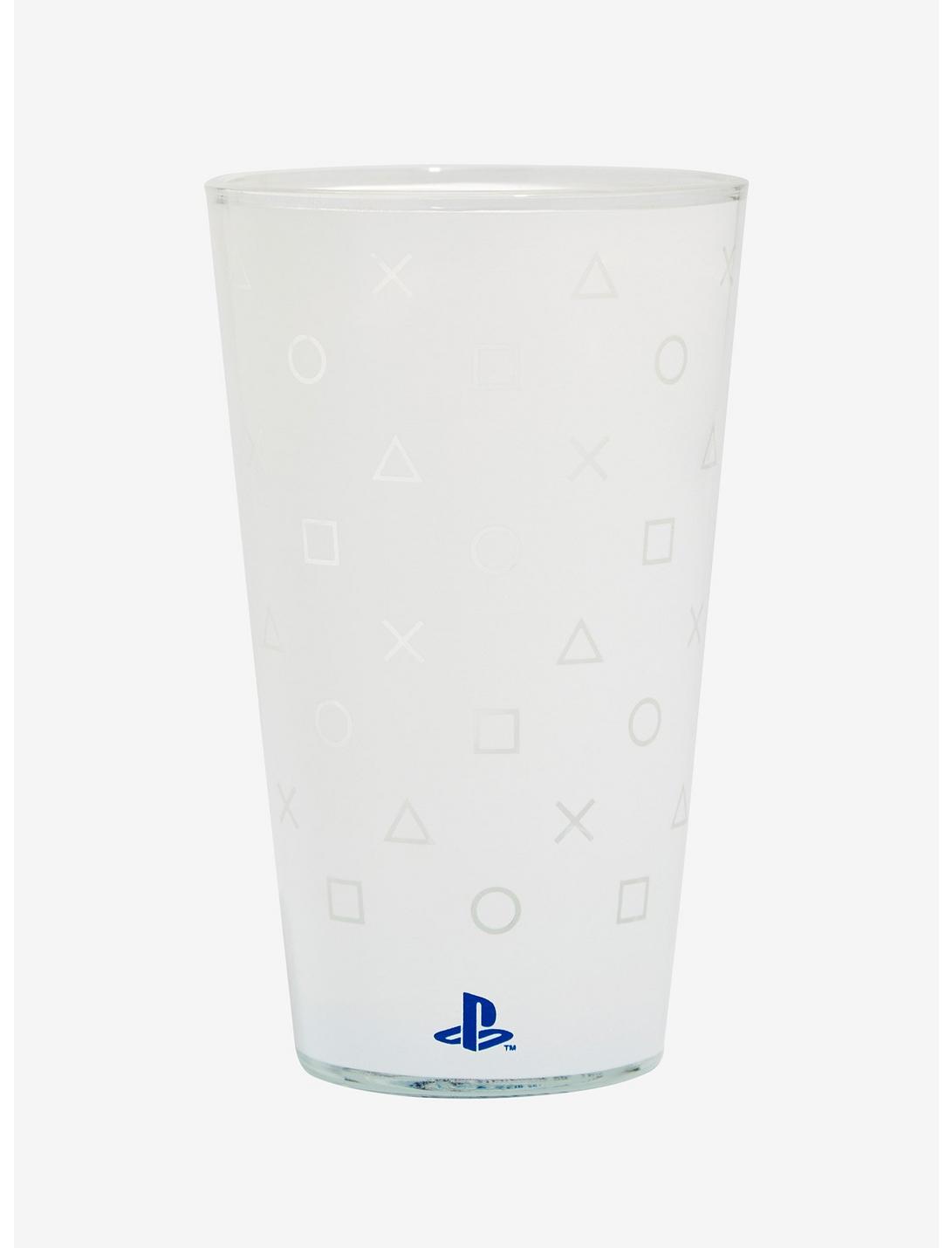 Sony PlayStation Shapes Frosted Pint Glass, , hi-res