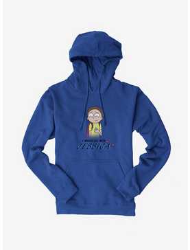 Rick And Morty I Wanna Die With Jessica Hoodie, , hi-res