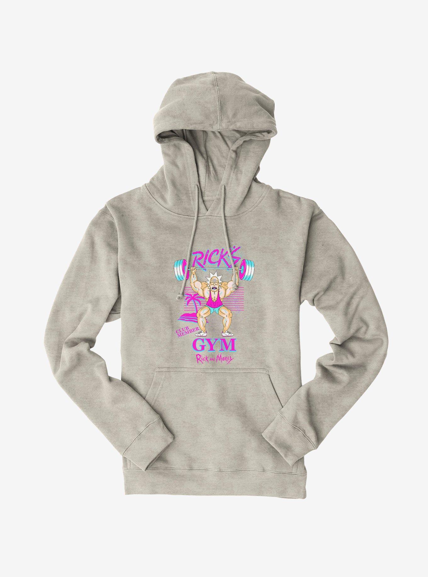 Rick And Morty Rick s Gym Hoodie