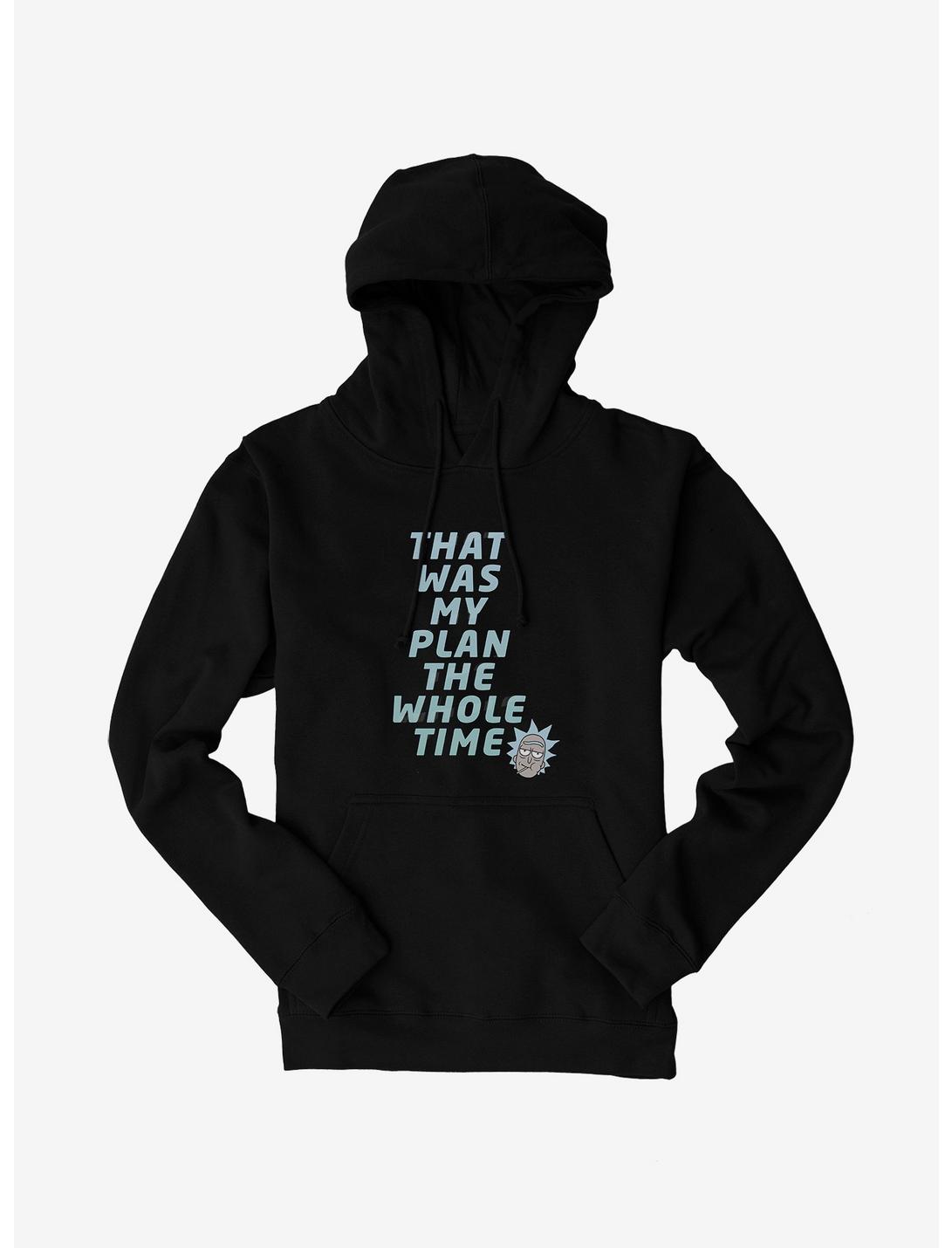 Rick And Morty That Was My Plan Hoodie , , hi-res