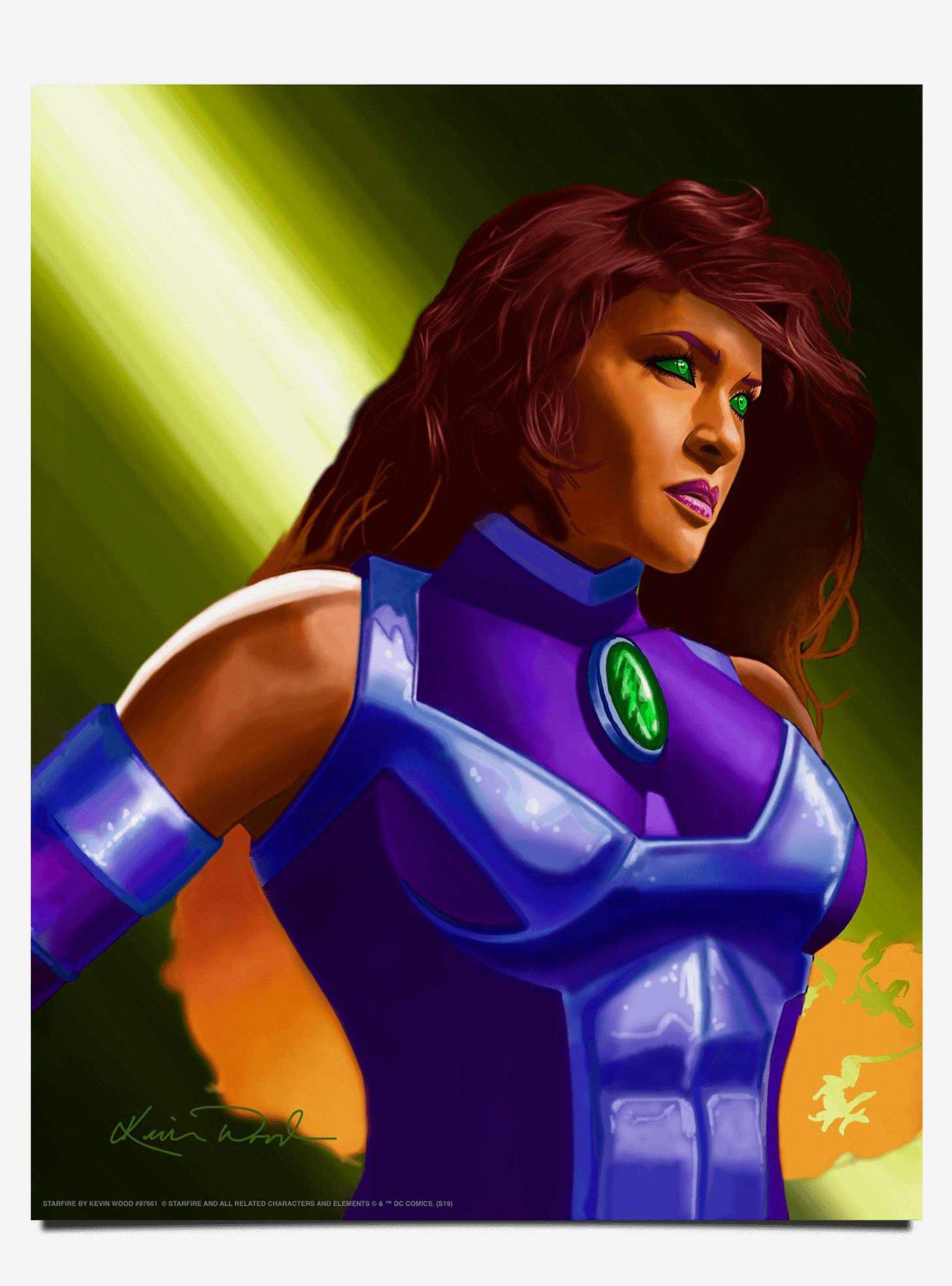 starfire superhero costume