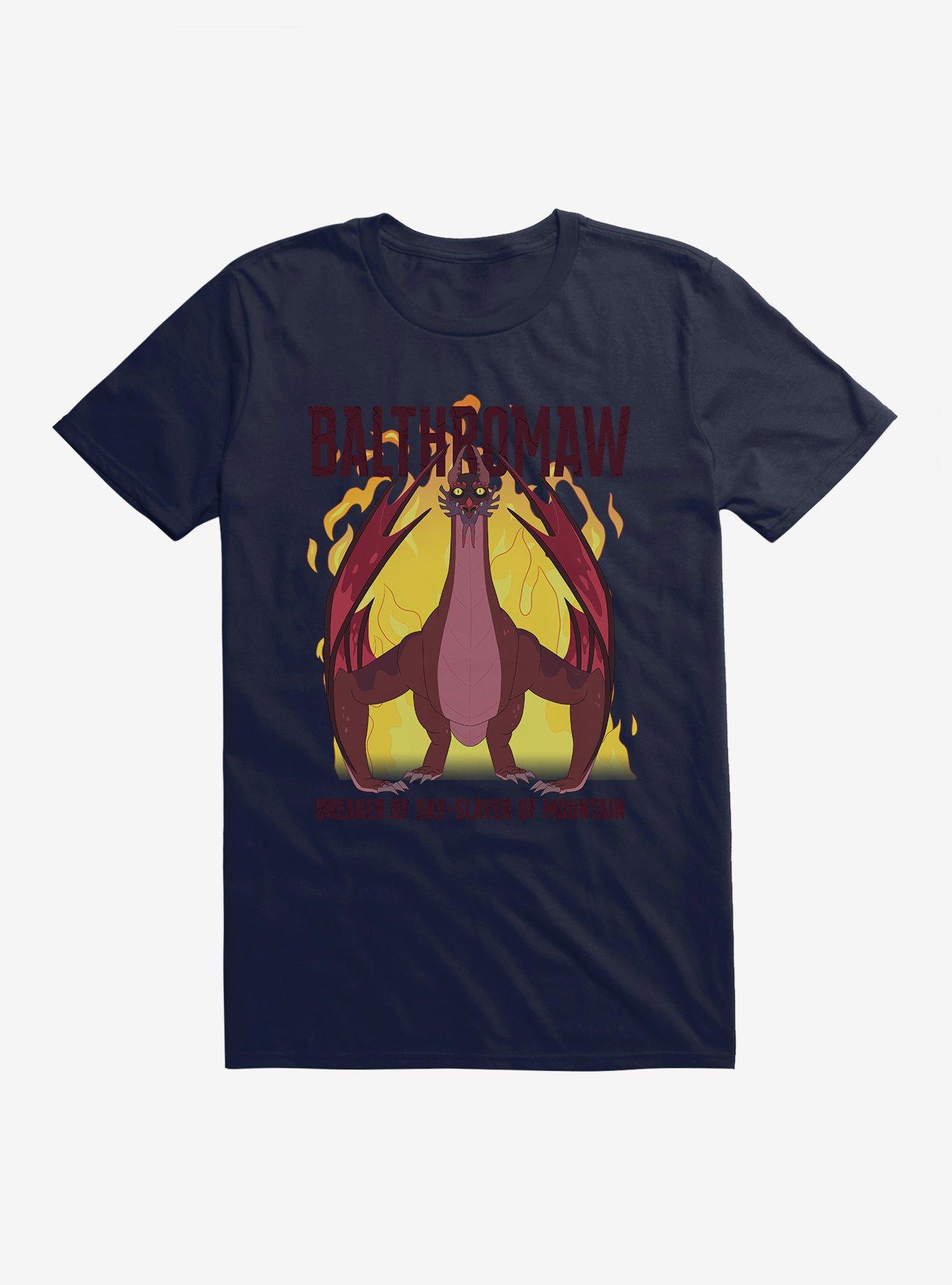 Rick And Morty Balthromaw T-Shirt, NAVY, hi-res