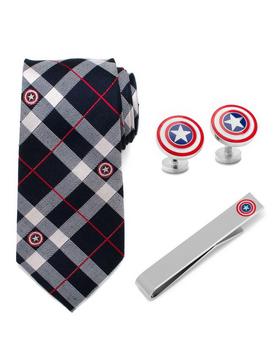 Marvel Captain America Favorites Necktie Set, , hi-res