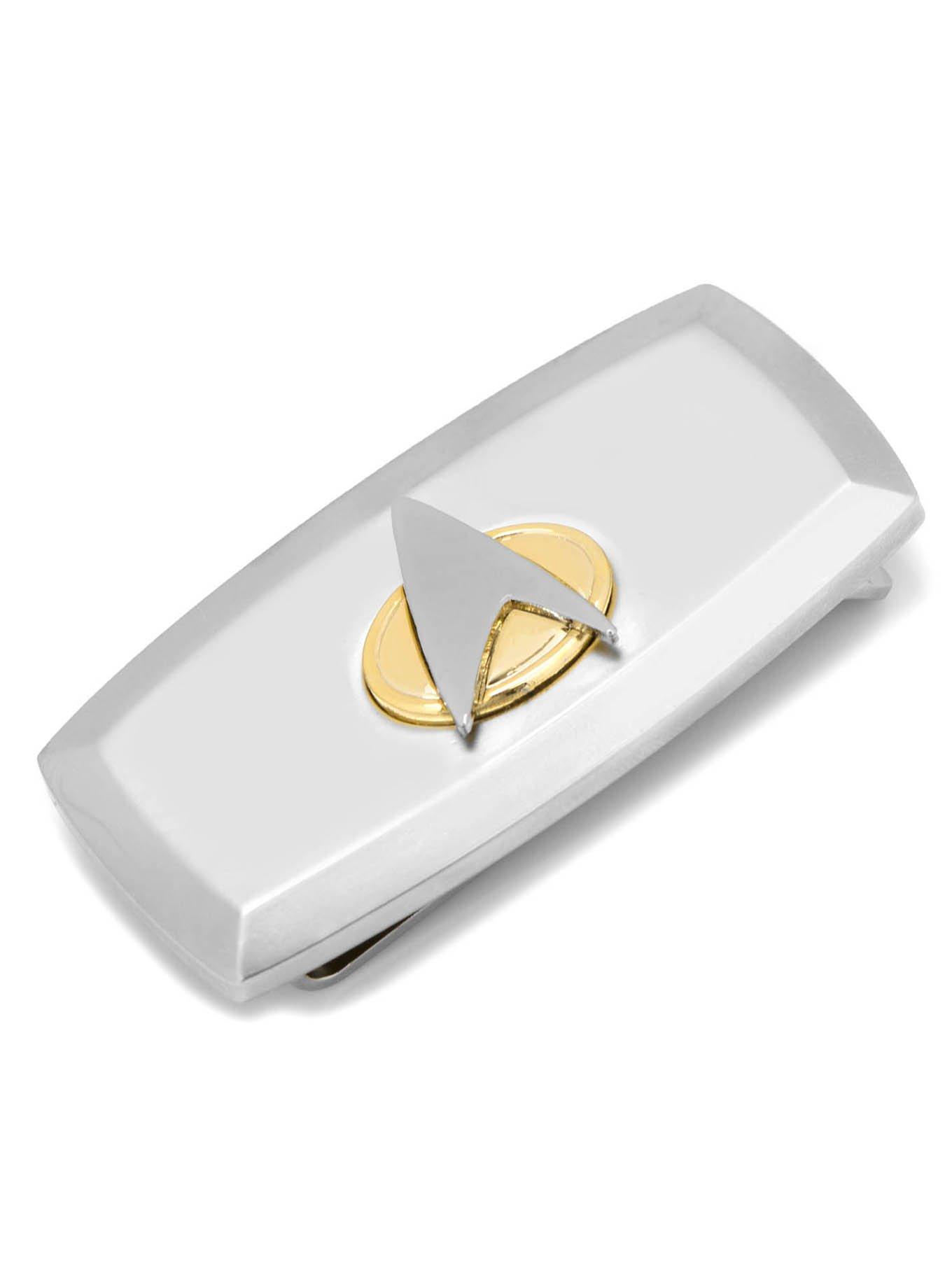 Star Trek Two-Tone Delta Shield Cushion Money Clip, , hi-res