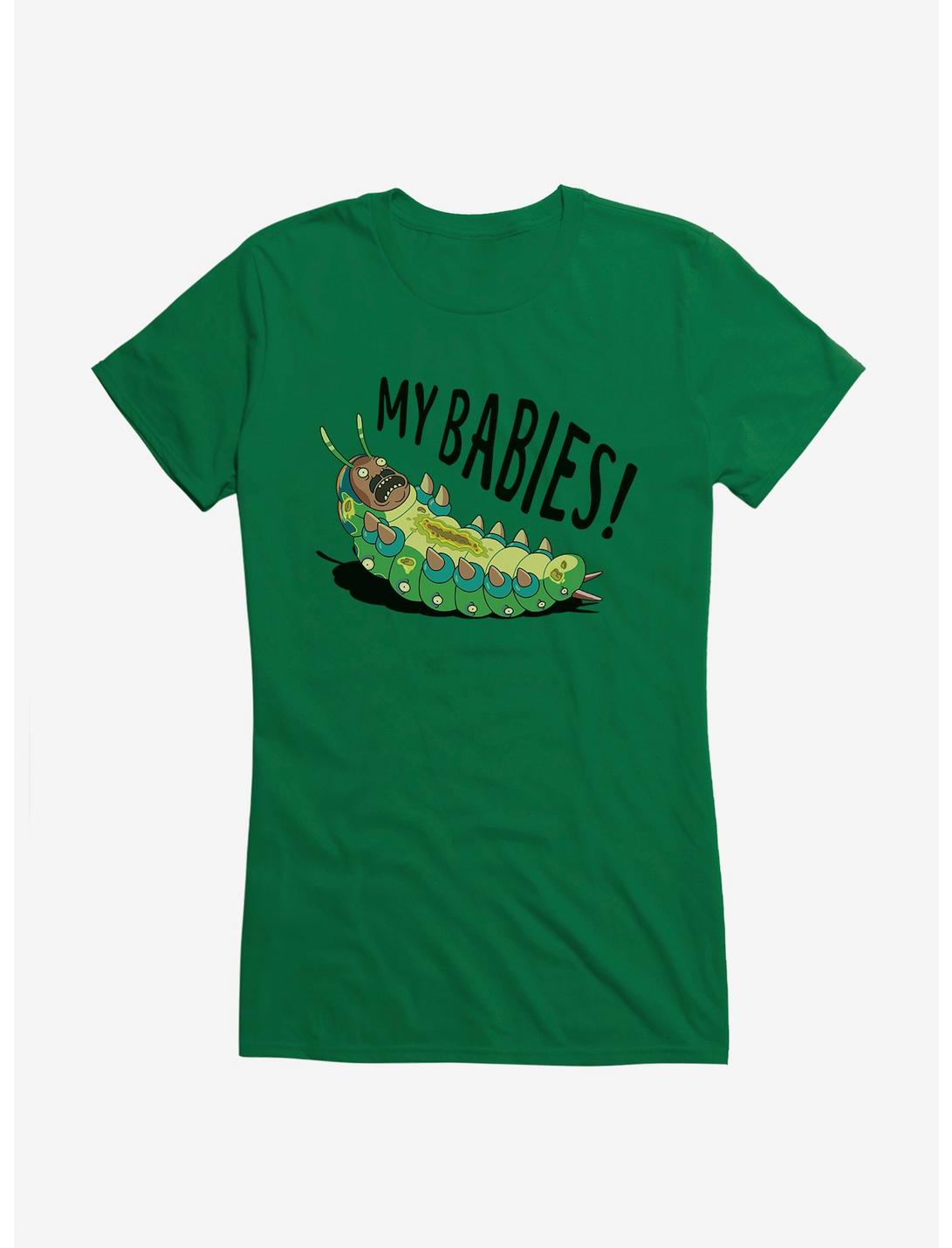 Rick And Morty Mr. Goldenfold Caterpillar Girls T-Shirt, , hi-res