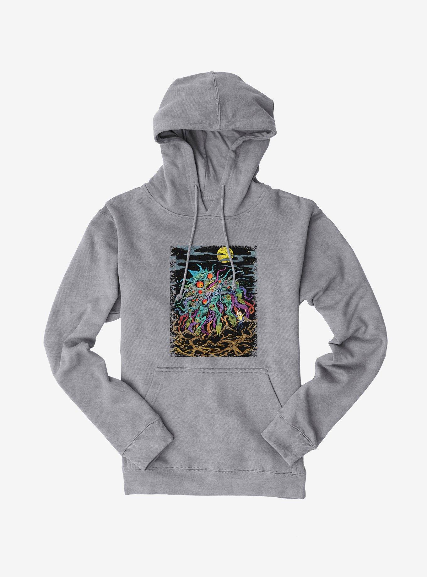 Rick And Morty Monster Moon Hoodie