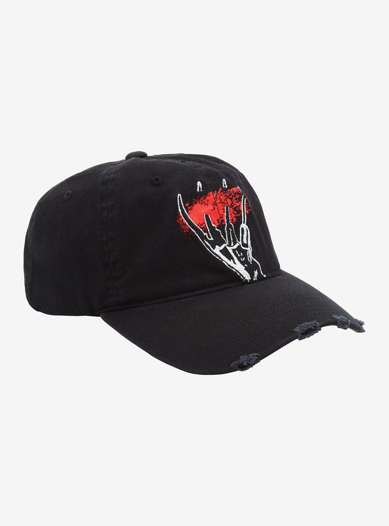 A Nightmare On Elm Street Freddy Krueger Dad Cap Hot Topic