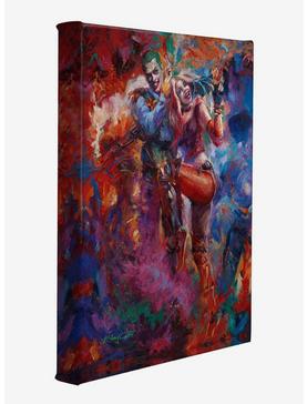 DC Comics The Joker and Harley Quinn 14" x 11" Gallery Wrapped Canvas , , hi-res