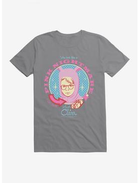 A Christmas Story Pink Nightmare From Aunt Clara T-Shirt, STORM GREY, hi-res