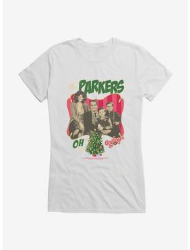 A Christmas Story The Parkers Vintage Art Girls T-Shirt, WHITE, hi-res
