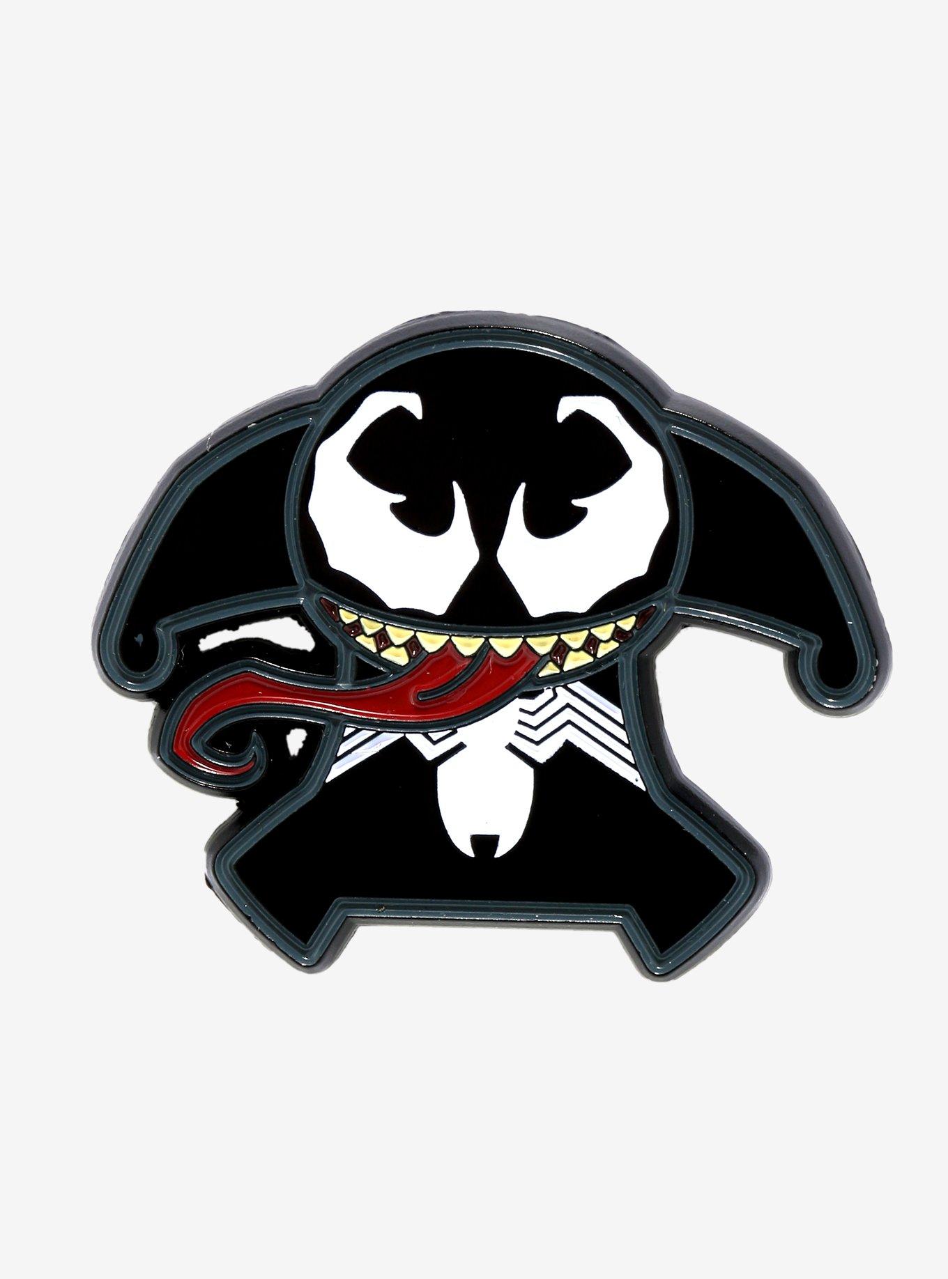 Marvel Venom Chibi Enamel Pin, , hi-res