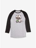 Avatar: The Last Airbender Cute Baby Appa Raglan - BoxLunch Exclusive, Ath Heather With Black, hi-res