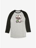 Avatar: The Last Airbender Cute Baby Appa Raglan - BoxLunch Exclusive, Oatmeal With Black, hi-res