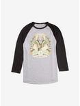 Avatar: The Last Airbender Iroh Life Happens Quote Raglan - BoxLunch Exclusive, Ath Heather With Black, hi-res