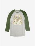 Avatar: The Last Airbender Iroh Life Happens Quote Raglan - BoxLunch Exclusive, Oatmeal With Moss, hi-res