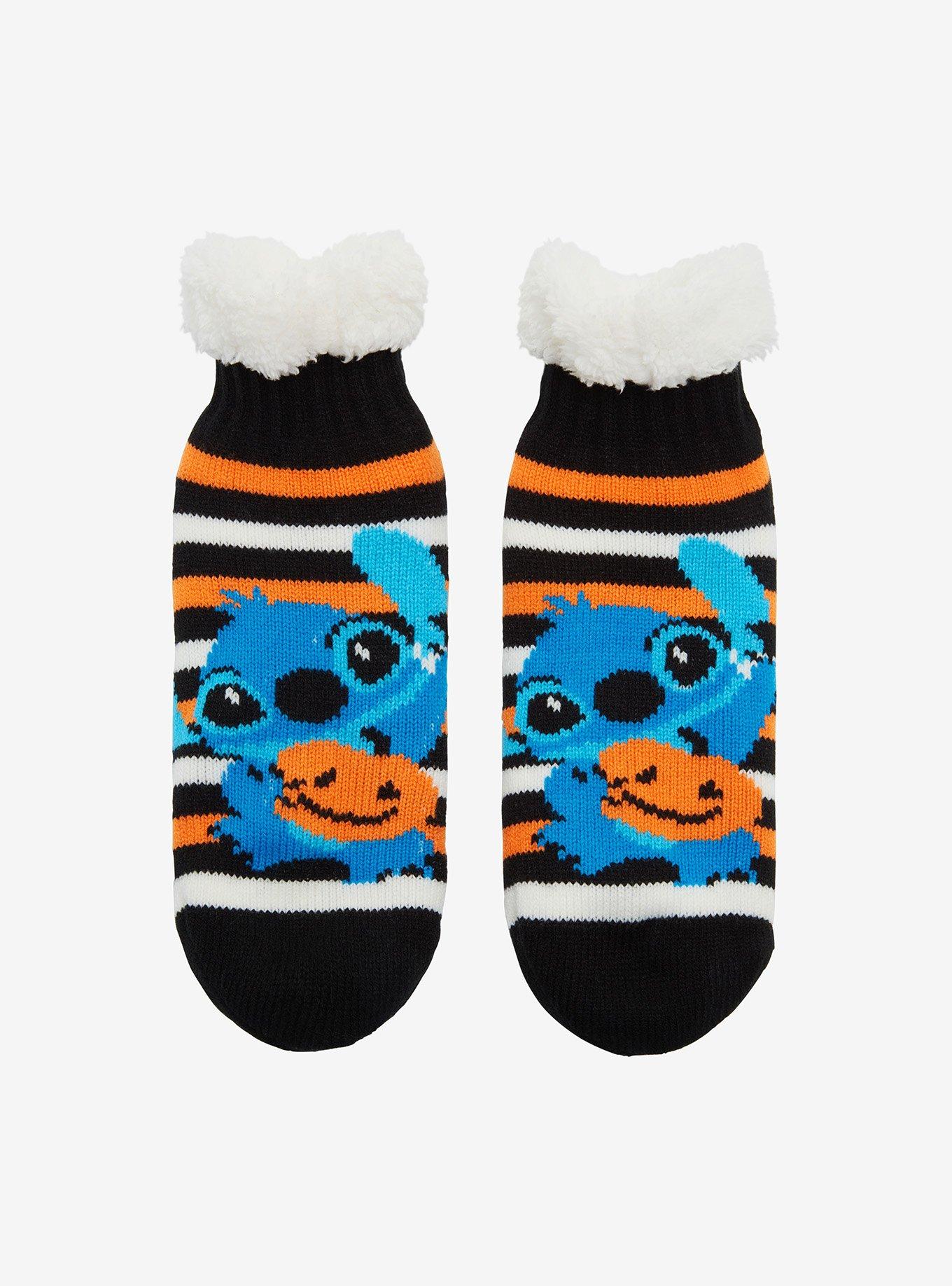 Disney Lilo & Stitch Stripe Cozy Socks Hot Topic