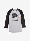Avatar: The Last Airbender Iroh Leaves From The Vine Raglan, Ath Heather With Black, hi-res