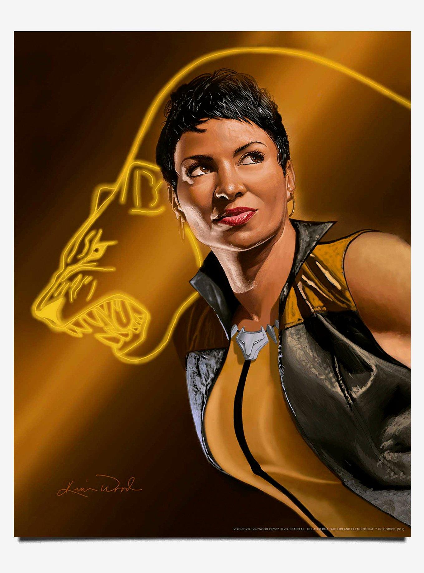 Hot Topic DC Comics Vixen 14 x 11 Art Print