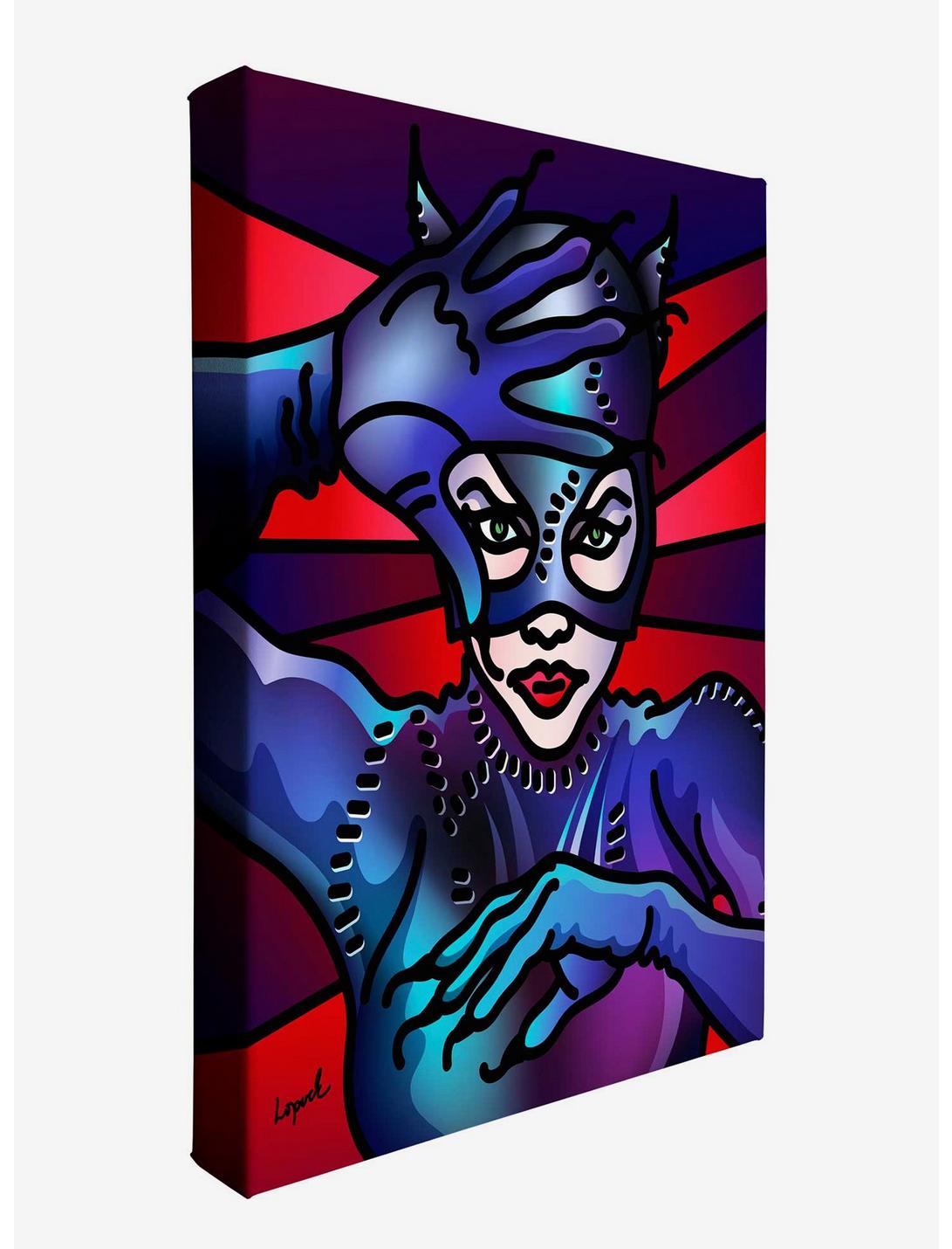 DC Comics Catwoman by Lisa Lopuck 11" X 14" Gallery Wrapped Canvas, , hi-res