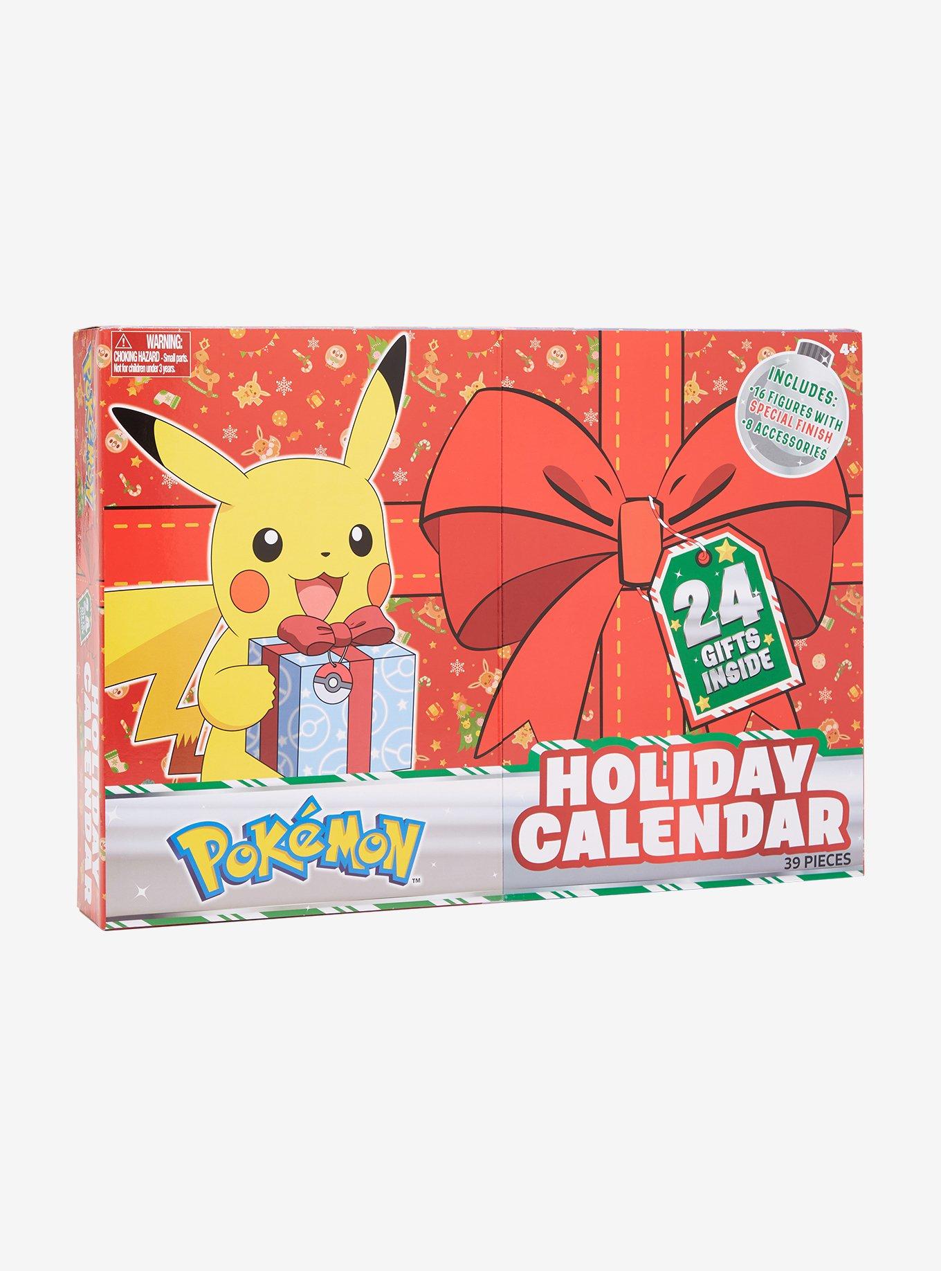 Calendrier de l'avent Pokémon Holiday 2022 Figurines