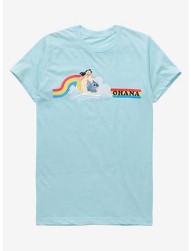 Disney Pride Lilo & Stitch Ohana Women's T-Shirt - BoxLunch Exclusive, , hi-res