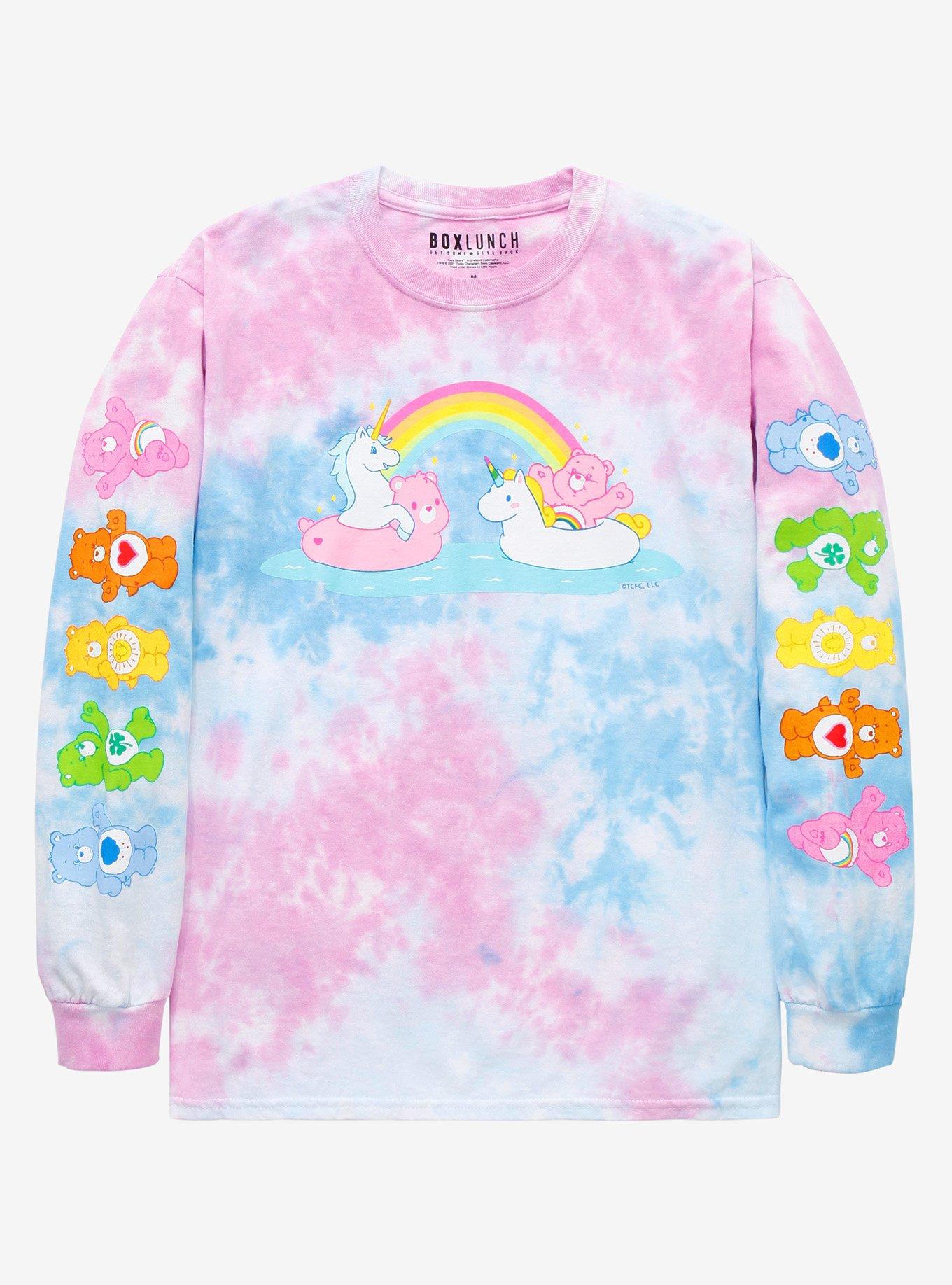 Care Bears Rainbow Tie-Dye Long Sleeve - BoxLunch Exclusive | BoxLunch