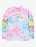 Care Bears Rainbow Tie-Dye Long Sleeve - BoxLunch Exclusive, RAINBOW, hi-res