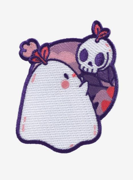 Arcasian Ghost Skull Patch | Hot Topic
