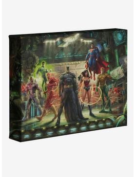 DC Comics The Justice League 8" x 10" Gallery Wrapped Canvas , , hi-res