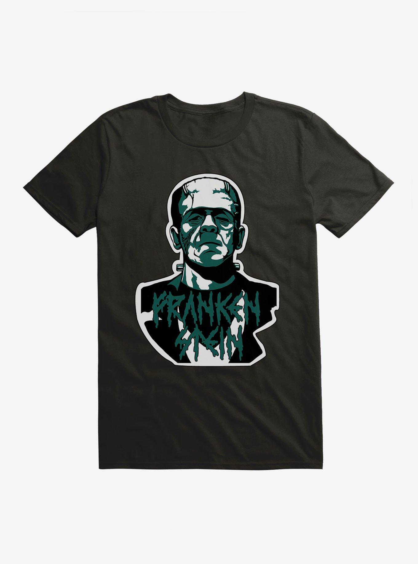 Universal Monsters Frankenstein Classic Bolts T-Shirt – LUCKY SHIRT DESIGN