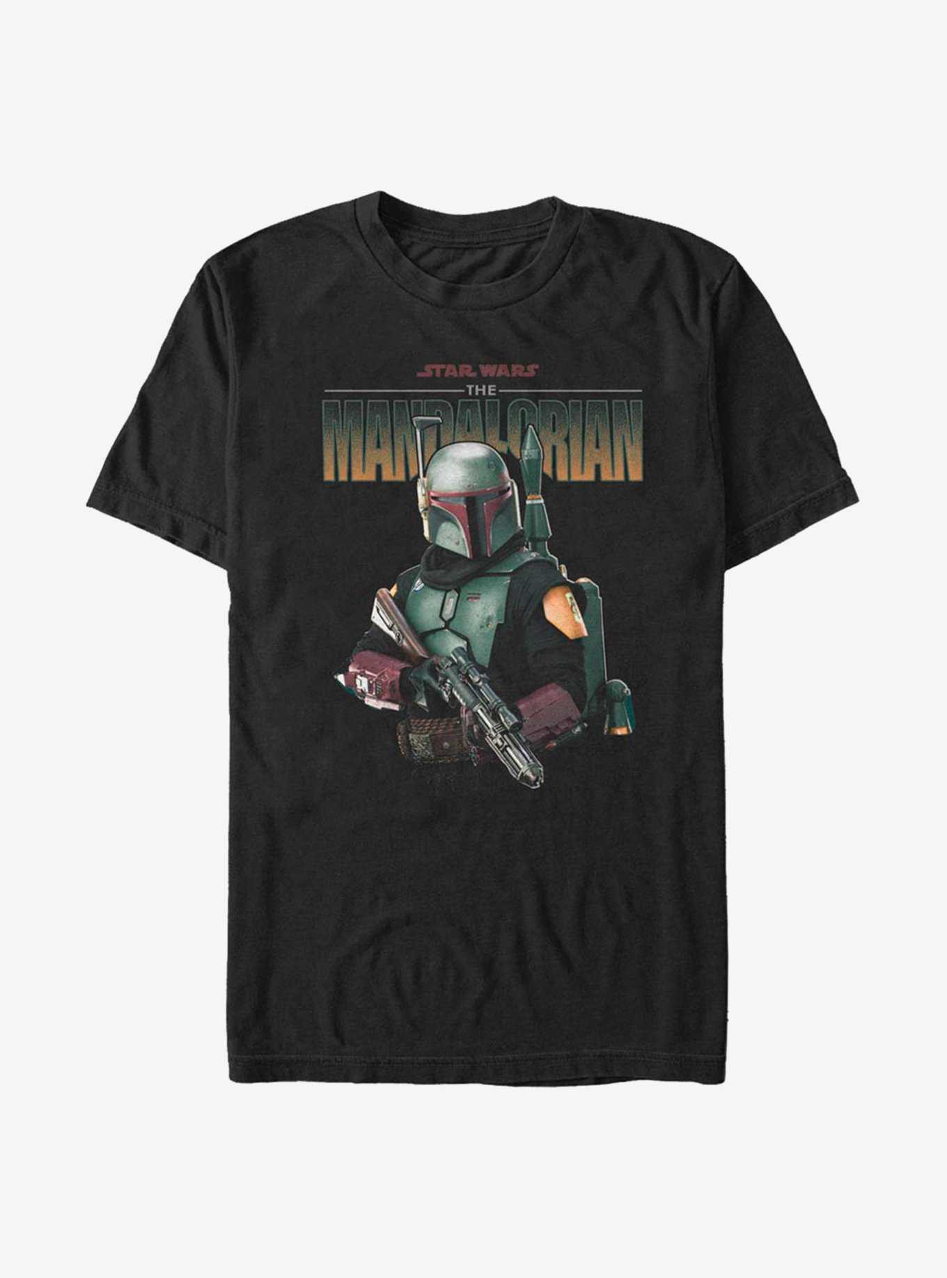 Extra Soft Star Wars The Mandalorian Boba Shoot Out T-Shirt, , hi-res
