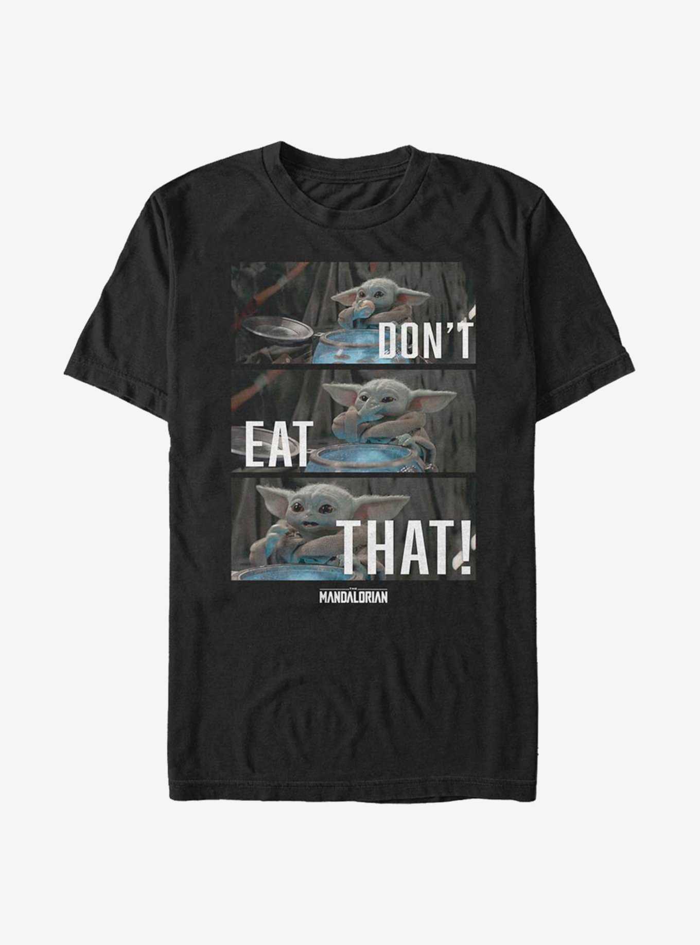 Extra Soft Star Wars The Mandalorian The Child Don't Eat That T-Shirt, , hi-res
