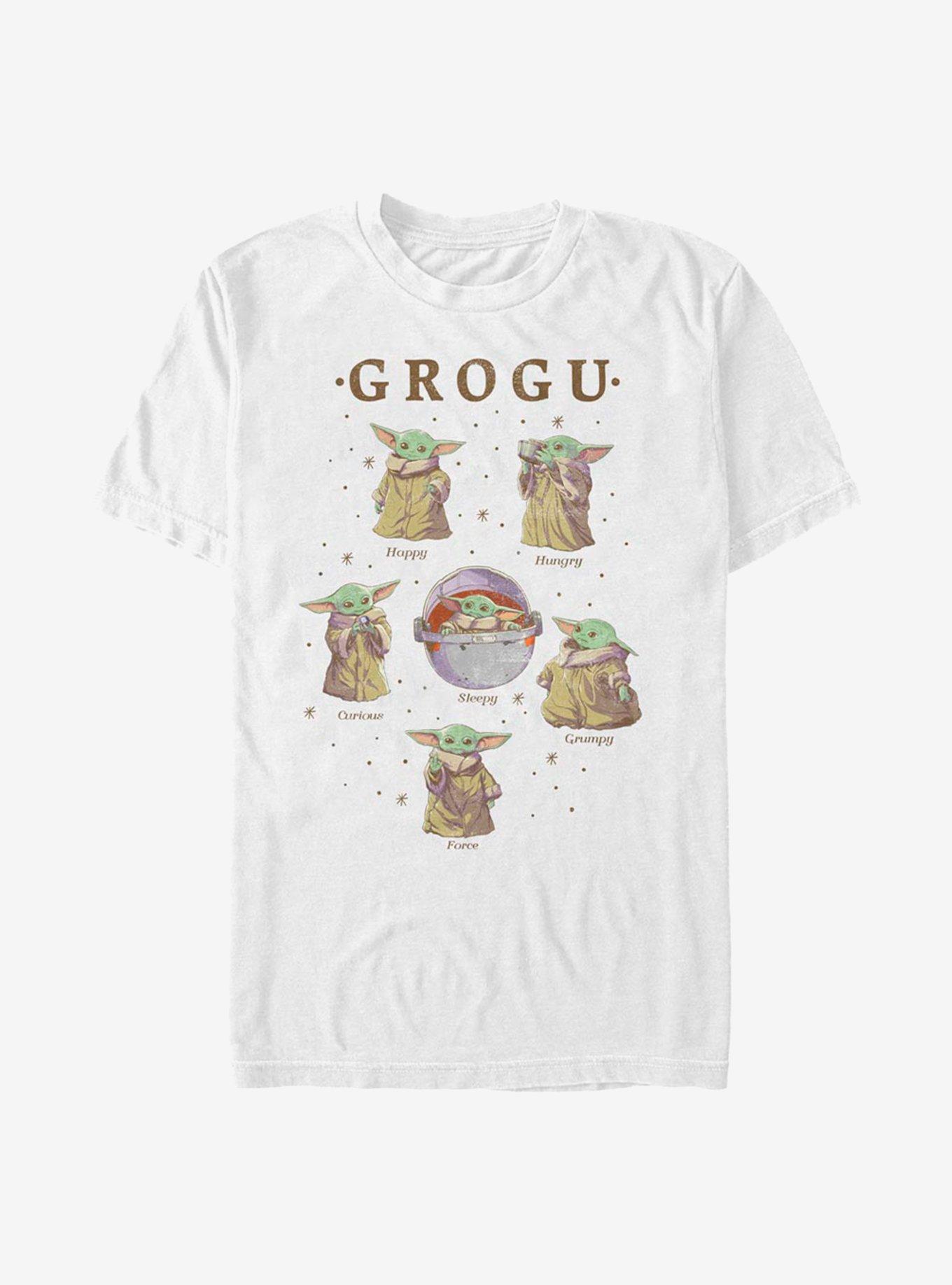 Extra Soft Star Wars The Mandalorian The Child Emotions T-Shirt, WHITE, hi-res