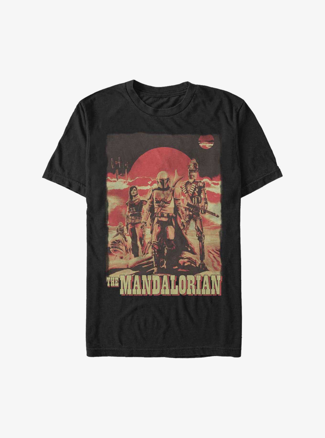 Extra Soft Star Wars The Mandalorian Gritty Mandalorian T-Shirt, , hi-res