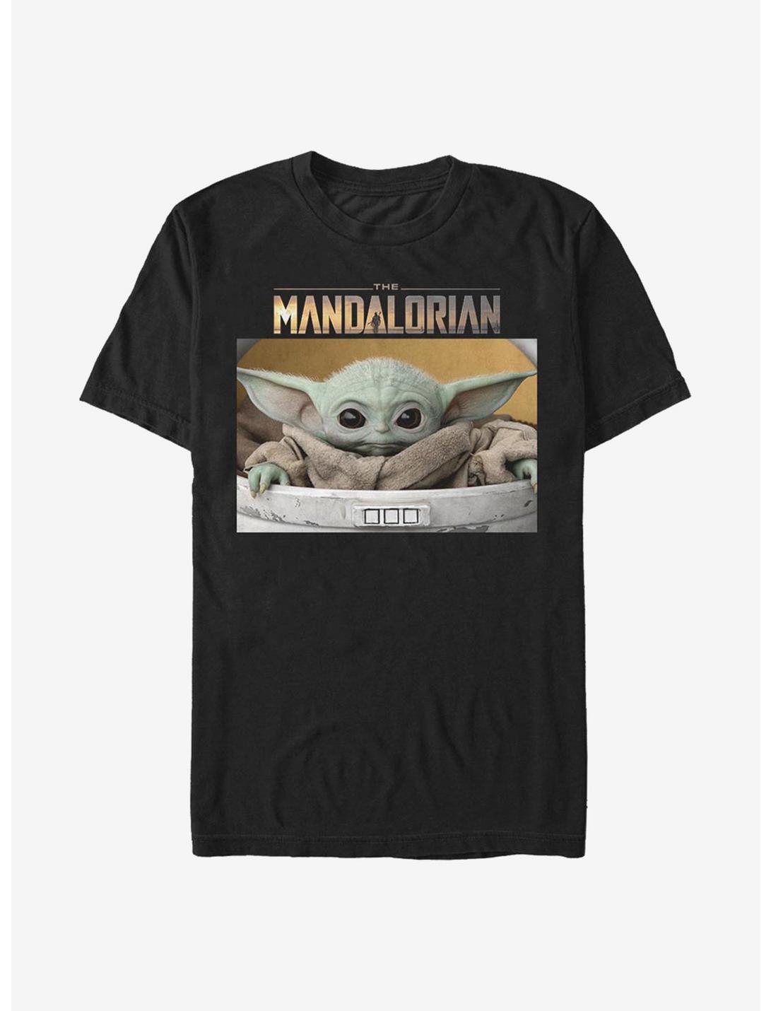 Extra Soft Star Wars The Mandalorian The Child Box T-Shirt, BLACK, hi-res