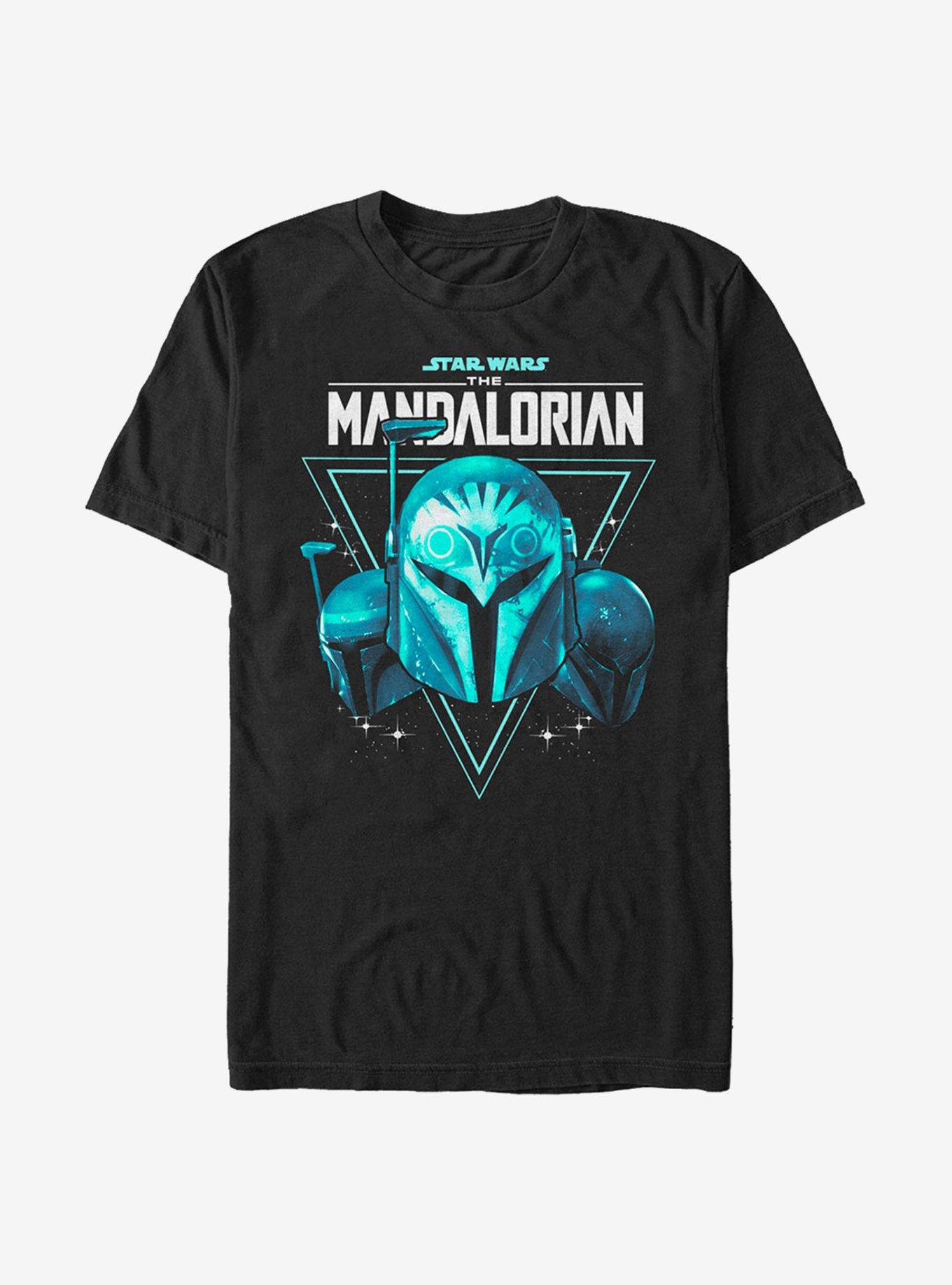 Extra Soft Star Wars The Mandalorian Helmets T-Shirt, , hi-res