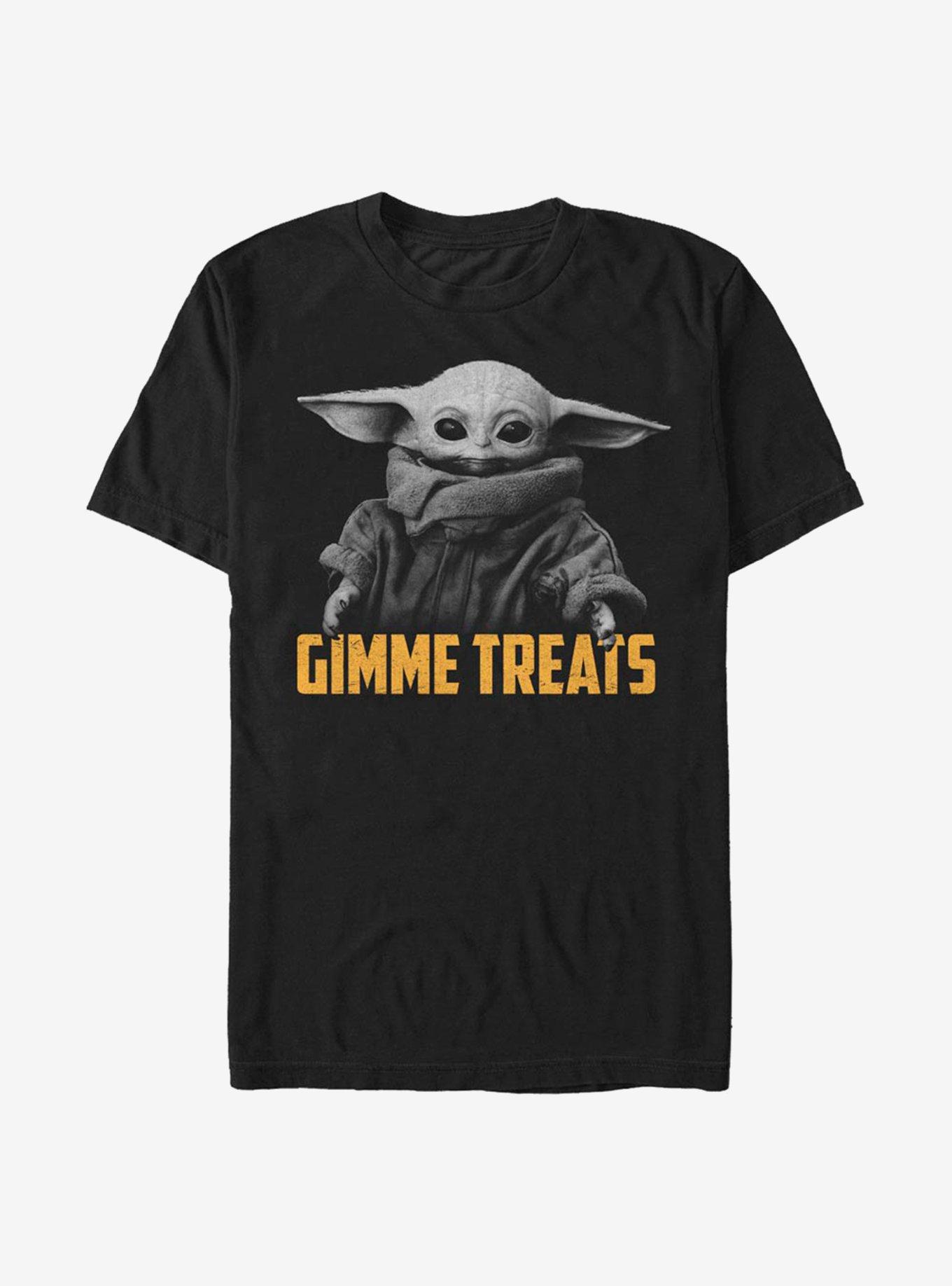 Extra Soft Star Wars The Mandalorian Child Gimme Treats T-Shirt