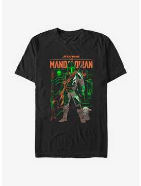 Extra Soft Star Wars The Mandalorian Schemed Up T-Shirt, , hi-res