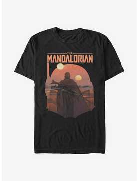 Extra Soft Star Wars The Mandalorian Sunset Walk T-Shirt, , hi-res