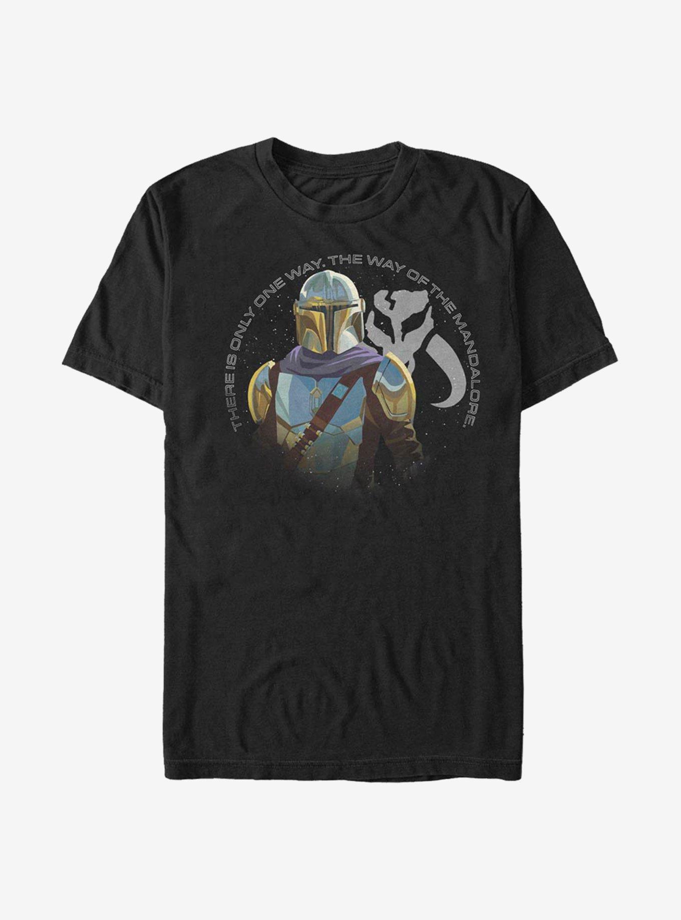 Extra Soft Star Wars The Mandalorian The Mandalore Way T-Shirt, BLACK, hi-res